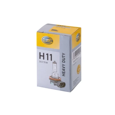 Abbildung von HELLA 8GH 008 358 241 Glühlampe, Hauptscheinwerfer H11 24 70