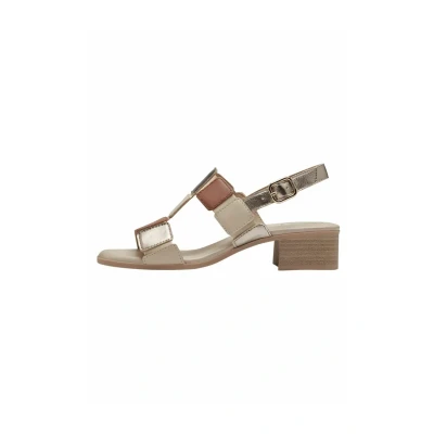 Abbildung von Tamaris Riemensandalette, Damen, Größe: 39, Nut comb Schuhe