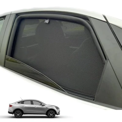 Abbildung von XTRM CAR Sonnenschutz Blenden für Renault Arkana Bj. 2019 2024 ideal angepasst, UV Schutz, Hitzereduktion (Komplettes Set)