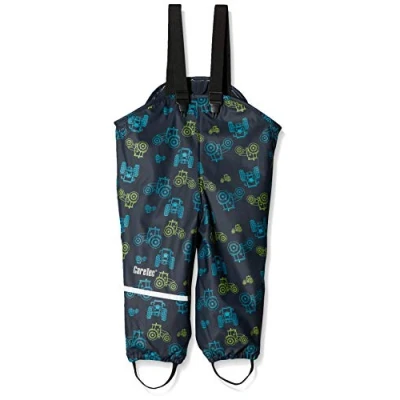 Abbildung von CareTec Kinder Regenlatzhose mit Fleecefutter, Turquoise (968) 2, 74