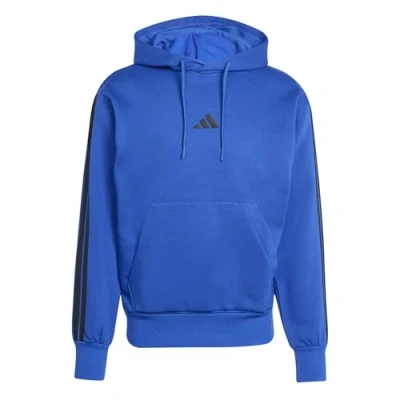 Abbildung von adidas Herren Essential Three Stripes Fleece Hoodie, Team royal Blue/Black, XS