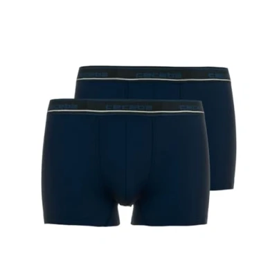 Abbildung von Ceceba 2ER PACK Panties, Herren, Größe: Large, Blau dunkel uni