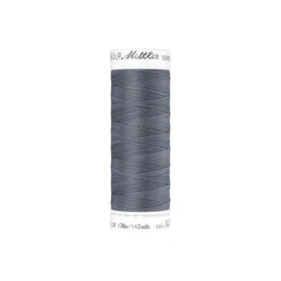 Abbildung von Mettler SERAFLEX elastischer Nähfaden 130 m mittel grau Fb. 415