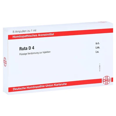 Abbildung von RUTA D 4 Ampullen 8X1 ml