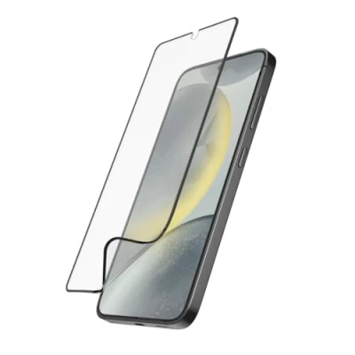 Abbildung von Hama Handy Schutzglas Super Hybrid für Samsung Galaxy S24, Montagehilfe
