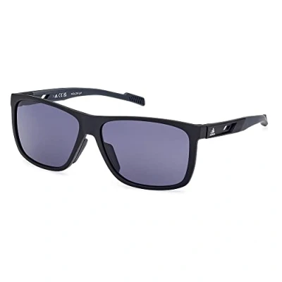 Abbildung von adidas Men&#039;s Sp0067 Sonnenbrille, 6002a Matte Black/Smoke[gb7386], One Size