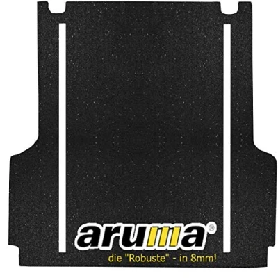 Abbildung von aruma® Antirutschmatte Laderaummatte, kompatibel VW Amarok Double Cab Pickup original Zurrösen und Schienensystem nutzbar mit Laderaumwanne gemessen ab Baujahr 01/2010 01/2023