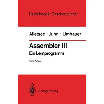 Abbildung von Assembler Iii: Ein Lernprogramm (Heidelberger Taschenbücher, 142, Band 142)