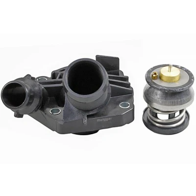 Abbildung von METZGER 4006440 Kühlwasserthermostat 88 mit Dichtung Kunststoff Gehäuse MINI: Schrägheck, Cabrio, BMW: 2 Active Tourer, Gran Tourer