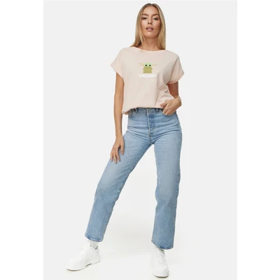Abbildung von Recovered T Shirt &quot;Star Wars The Mandalorian Child&quot;, (1 tlg.), im zeitlosen Design