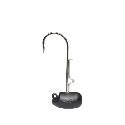 Abbildung von Savage Gear Ned Jigkopf Matt schwarz Größe 2/0 5gr (3 Stück)