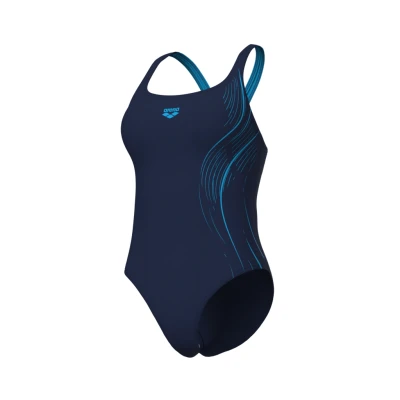 Abbildung von Arena Womens Scratch Swimsuit Control PRO BACK Badeanzug, Damen, Größe: 36, Navy/turquoise
