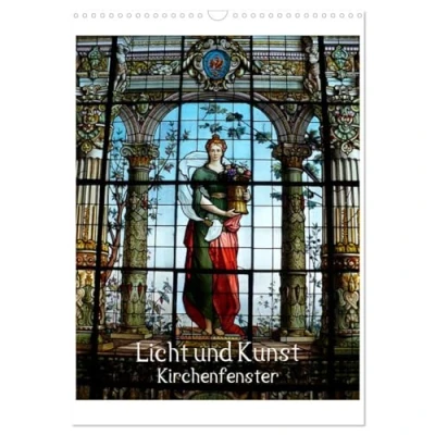 Abbildung von Licht und Kunst (Wandkalender 2025 DIN A3 hoch), CALVENDO Monatskalender