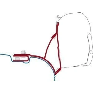 Abbildung von Fiamma F45 S L ZIP Kit VW T5 Transporter Multivan