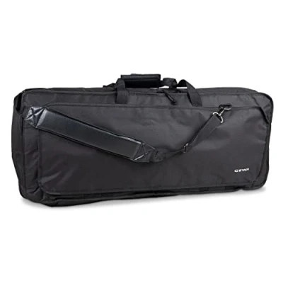 Abbildung von Keyboard Gig Bag Basic, 85x32x10 cm , mit Notentasche, schwarz, reiß und wasserfest