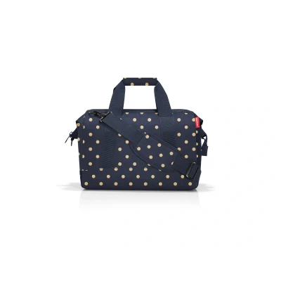 Abbildung von reisenthel allrounder M metallic dots blue