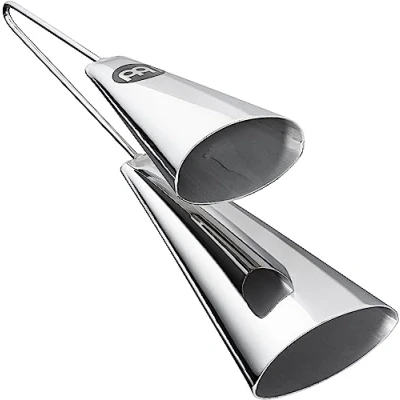 Abbildung von Meinl Percussion Traditional Style A Go Mittelgroßes Schlaginstrument Stahl, Verchromt (STABG3 CH)