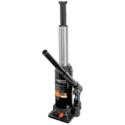 Abbildung von NEO TOOLS Wagenheber, Säulenhebebühne Tragfähigkeit 2 t, 181 345 mm, Masse 2,5 kg, aus Stahl gefertigt, in Kfz und Industriediensten, Werkstätten, Transportunternehmen Garage