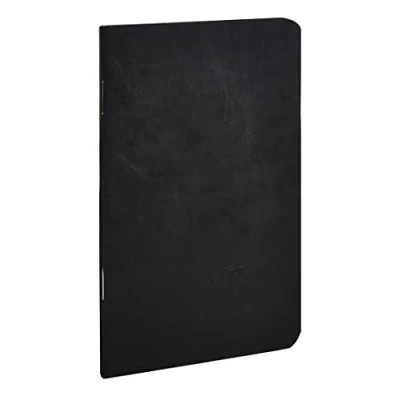 Abbildung von Calligraphe 734161C Heft (gebund Age Bag, liniert, 9 x 14 cm) 1 Stück, 48 Blatt, schwarz