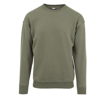 Abbildung von Urban Classics Crewneck Sweatshirt, Herren, Größe: XS, Olive