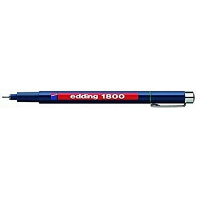 Abbildung von 10 x edding Faserzeichner 1800 profipen 0.5 ca. 0,5mm grün