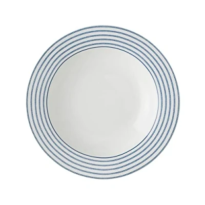 Abbildung von Laura Ashley Tiefer Teller, Suppenteller Blueprint Candy Stripe Ø22cm