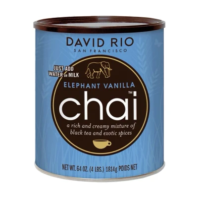 Abbildung von David Rio Elephant Vanilla Chai, 1814g Dose, 1.814 von FROG.coffee