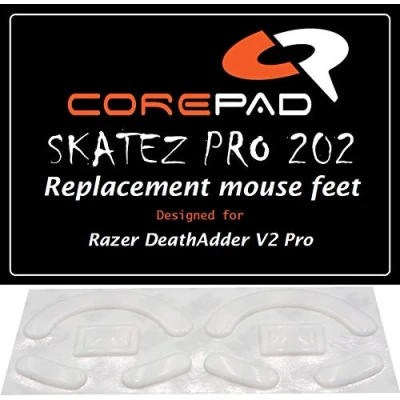 Abbildung von Corepad Skatez Pro 202 Ersatz Mausfüße kompatible für Razer DeathAdder V2