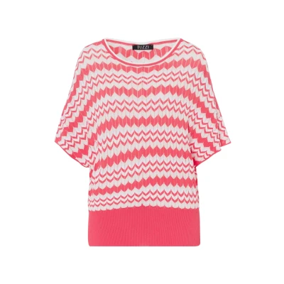 Abbildung von Tuzzi Tshirt print, Damen, Größe: 46, Lobster sand ecru