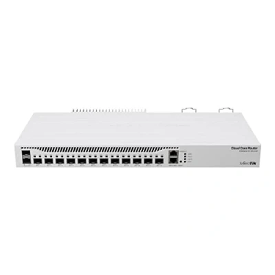 Abbildung von MikroTik CCR2004 1G 12S+2XS Gigabit Ethernet Router weiß