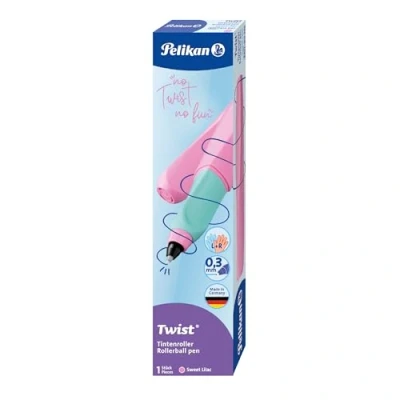 Abbildung von Pelikan Füllhalter Tintenroller / &quot;Twist R457 lila&quot;