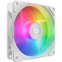 Abbildung von Cooler Master SickleFlow Edge 120 ARGB mm Lüfter (6902500 U/min, PWM), hoher Luftstrom (70,7 CFM) und statischer Druck (3,61 mmH2O), Gen 2, LED Controller, 32,8 dBA max. Weiß