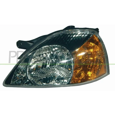 Abbildung von PRASCO KI4224804 Scheinwerfer links H4 gelb mit Stellmotor für LWR KIA: Rio I Kombi