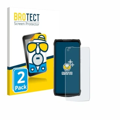 Abbildung von BROTECT Entspiegelungs Schutzfolie für Ulefone Power Armor 13 (2 Stück) Matte Displayschutz Folie, Anti Reflex, Fingerprint