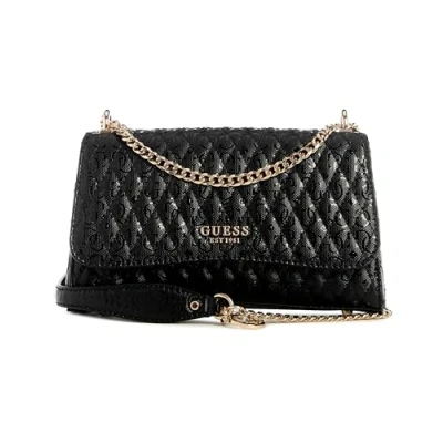 Abbildung von Guess Betula Convertible Xbody FLAP Umhängetasche, Damen, Größe: One Size, Black