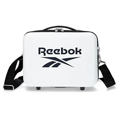 Abbildung von Reebok Maveryck Anpassbarer Kulturbeutel mit Schultergurt Weiß 29 x 21 15 cm Starres ABS 9,14 L 0,6 kg
