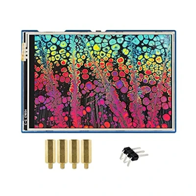 Abbildung von IBest for Raspberry Pi Pico Display 3.5inch Touch Module 480x320 Pixels 65K Colors LCD IPS Screen with Resistive Controller XPT2046, ILI9488 Driver, Using SPI Bus