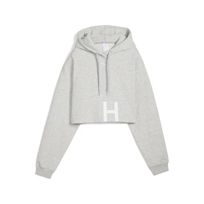 Abbildung von Puma x HYROX Schwerer Hoodie Damen Light Gray Heather Größe: M