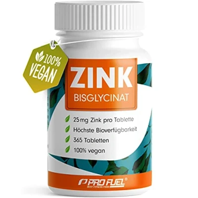 Abbildung von ProFuel Zink Bisclycinat hochdosiert
