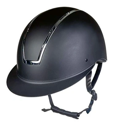 Abbildung von HKM Reithelm Lady Shield Schwarz/Silber 58 60cm