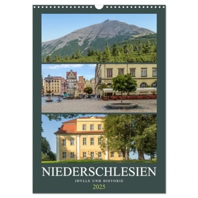 Abbildung von NIEDERSCHLESIEN Idylle und Historie (Wandkalender 2025 DIN A3 hoch), CALVENDO Monatskalender