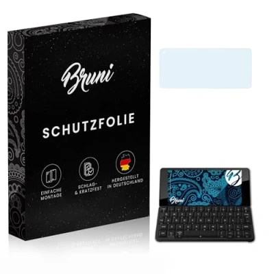 Abbildung von Bruni Schutzfolie kompatibel mit Planet Computers Cosmo Communicator Folie, glasklare Displayschutzfolie (2X)