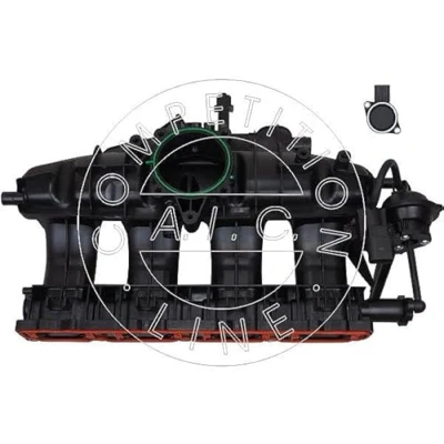 Abbildung von AIC 58841Set Ansaugbrücke mit Magnetventil, Dichtung Sensor VOLKSWAGEN: GOLF 6, Passat B6 Variant, Tiguan I, AUDI: A3 Sportback, Schrägheck