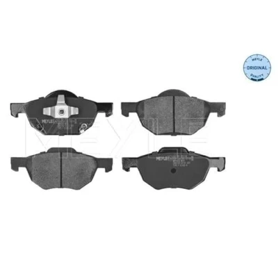 Abbildung von MEYLE 025 237 2017/W Bremsbelagsatz ORIGINAL Quality Vorderachse mit akustischer Verschleißwarnung Anti Quietsch Blech HONDA: Accord 7 Limousine