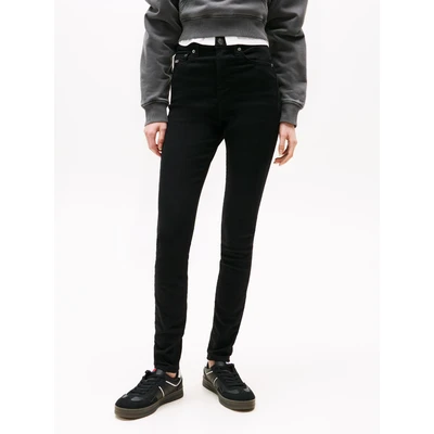 Abbildung von Tommy Jeans Sylvia Skinny Fit, Damen, Größe: 31x30, Denim black