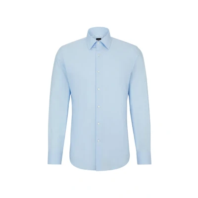 Abbildung von BOSS HANK Businesshemd, Herren, Größe: 38, Light pastel blue