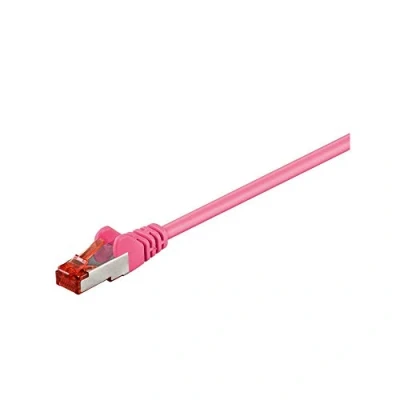 Abbildung von Goobay 95505 CAT 6 Patchkabel, S/FTP (PiMF), Magenta