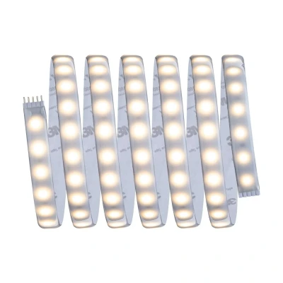 Abbildung von Paulmann 70549 LED Stripe MaxLED 500 Warmweiß 2,5m 15W 1375lm 2700K IP44 dimmbar Lichtband Silber Kunststoff