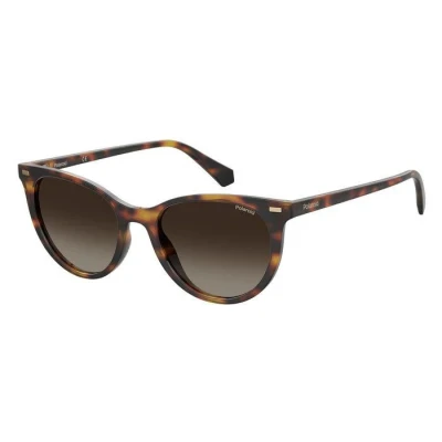 Abbildung von Polaroid Sonnenbrille, Damen, Größe: 52, Brown