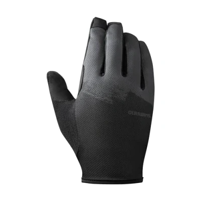 Abbildung von SHIMANO Langfinger Handschuhe TRAIL. Grau